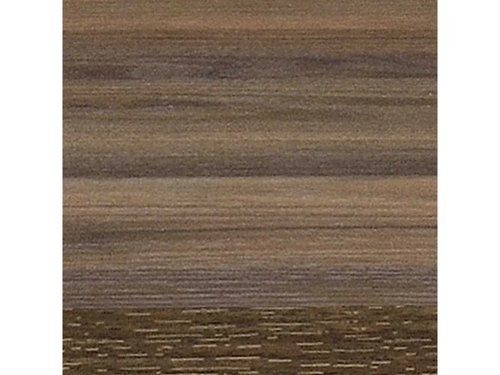 TV Lowboard mit Metall Hairpin Gestell Walnussfarben