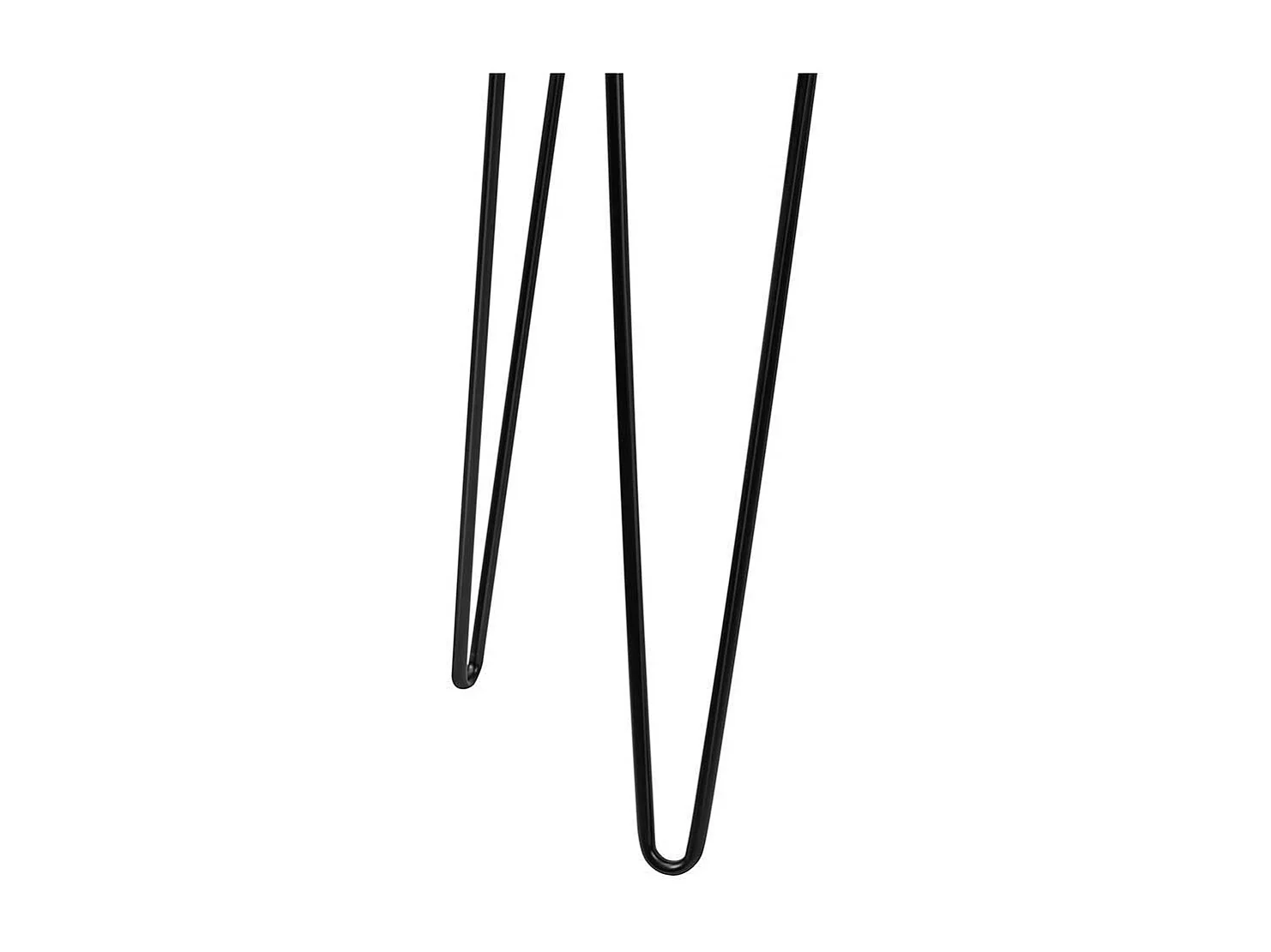 Fernseher Tisch in Eiche Grau Holzoptik Metall Hairpin Gestell