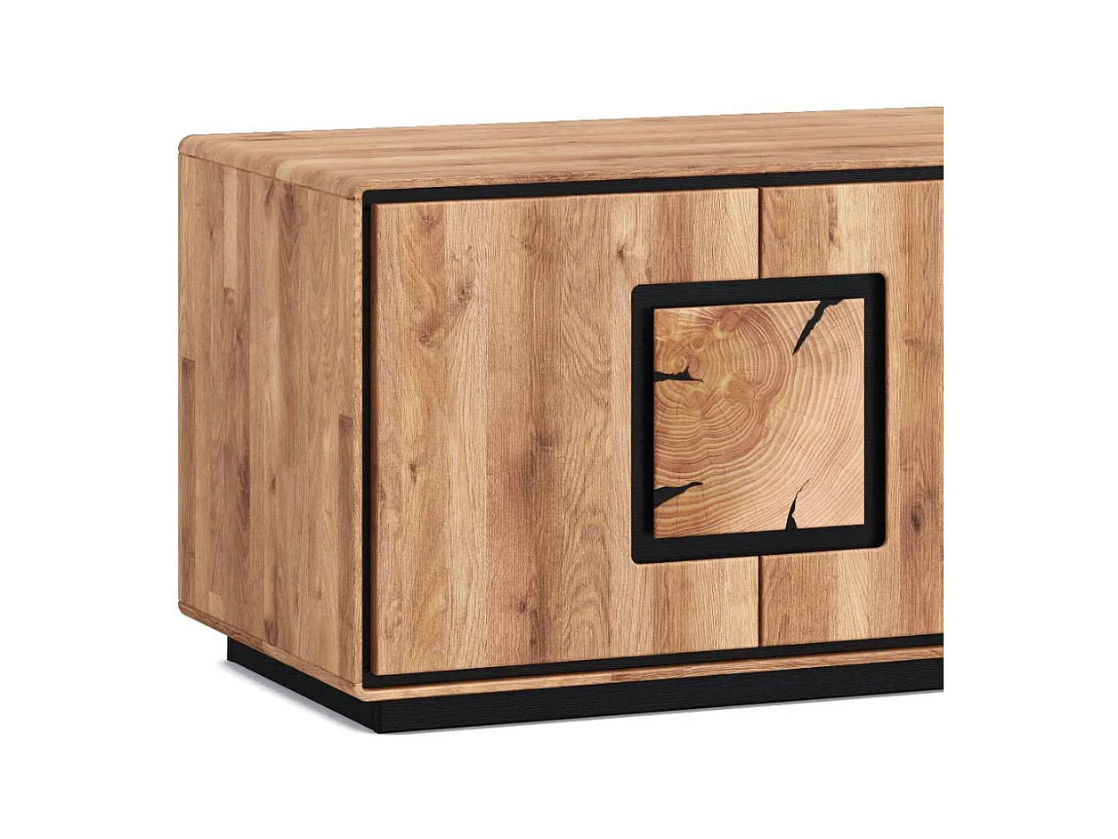 TV Lowboard Fernsehschrank mit zwei Schubladen 54 cm hoch