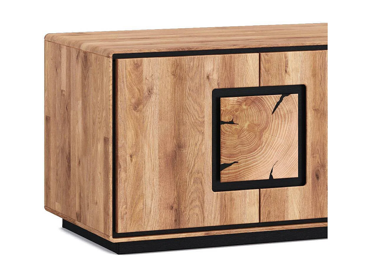 TV Lowboard Fernsehschrank mit zwei Schubladen 54 cm hoch