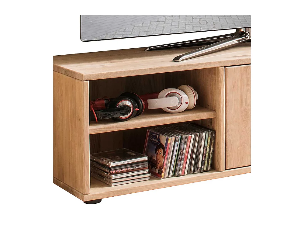 Fernseh Unterschrank aus Eiche Massivholz hell geölt