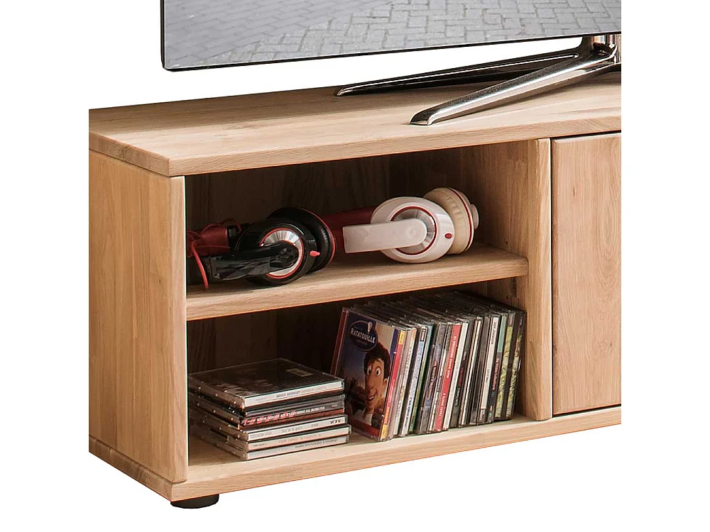 Fernseh Unterschrank aus Eiche Massivholz hell geölt