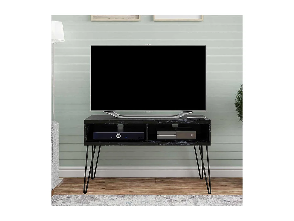 Fernsehtisch mit Ablage Kabeldurchlässen