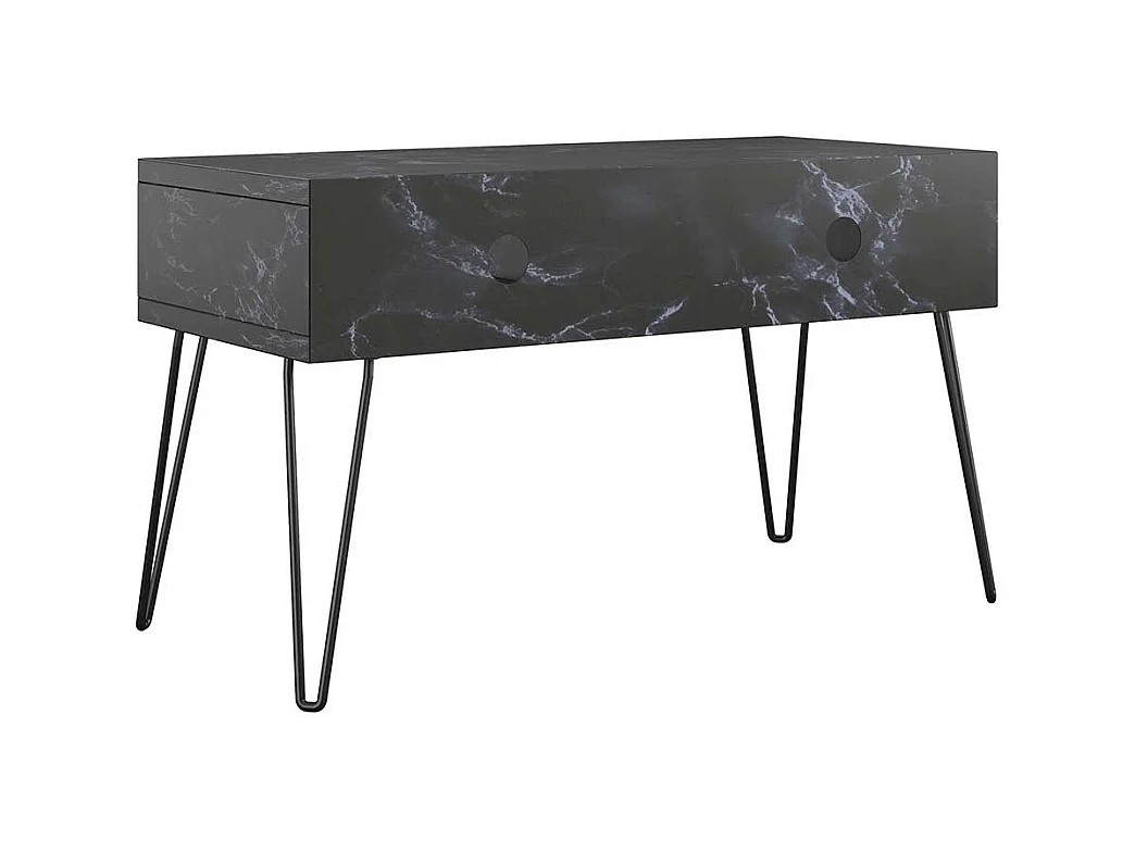 Fernsehtisch mit Ablage Kabeldurchlässen