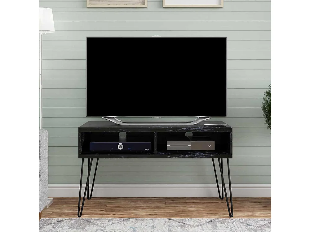 Fernsehtisch mit Ablage Kabeldurchlässen