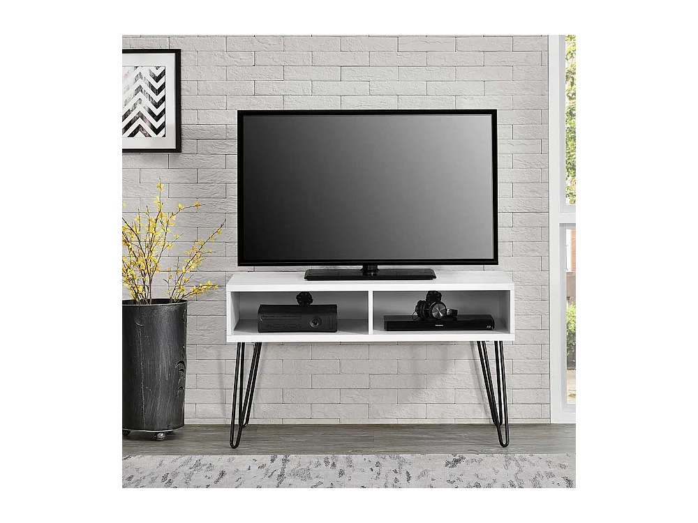 TV Phonotisch in modernem Design Metall Hairpin Gestell