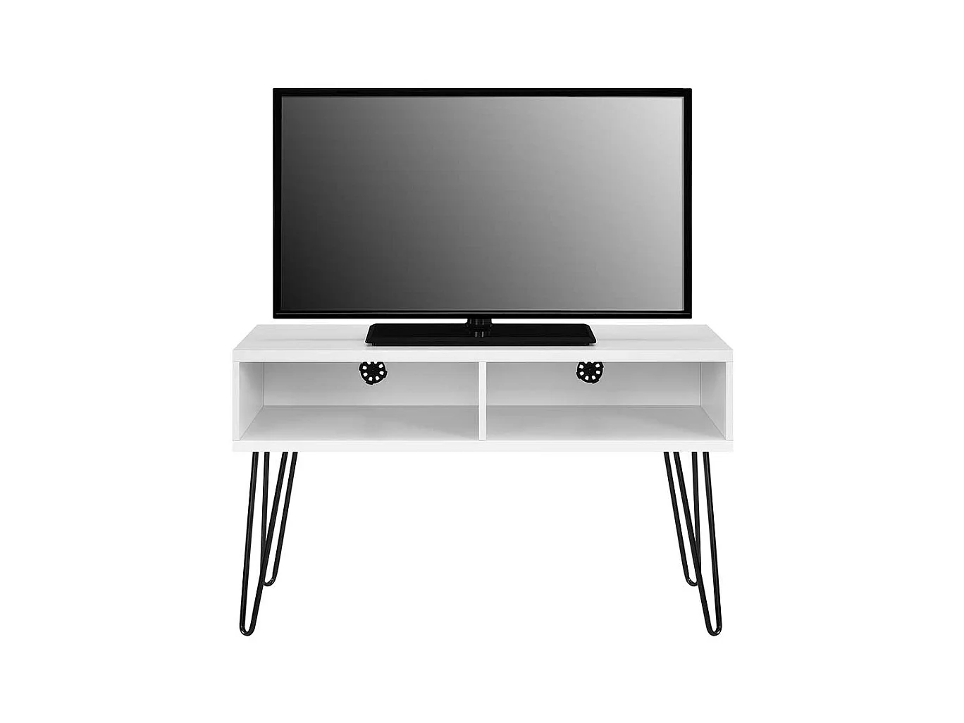 TV Phonotisch in modernem Design Metall Hairpin Gestell