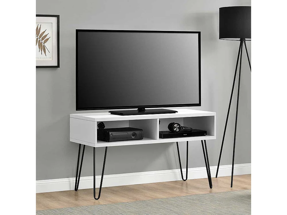 TV Phonotisch in modernem Design Metall Hairpin Gestell