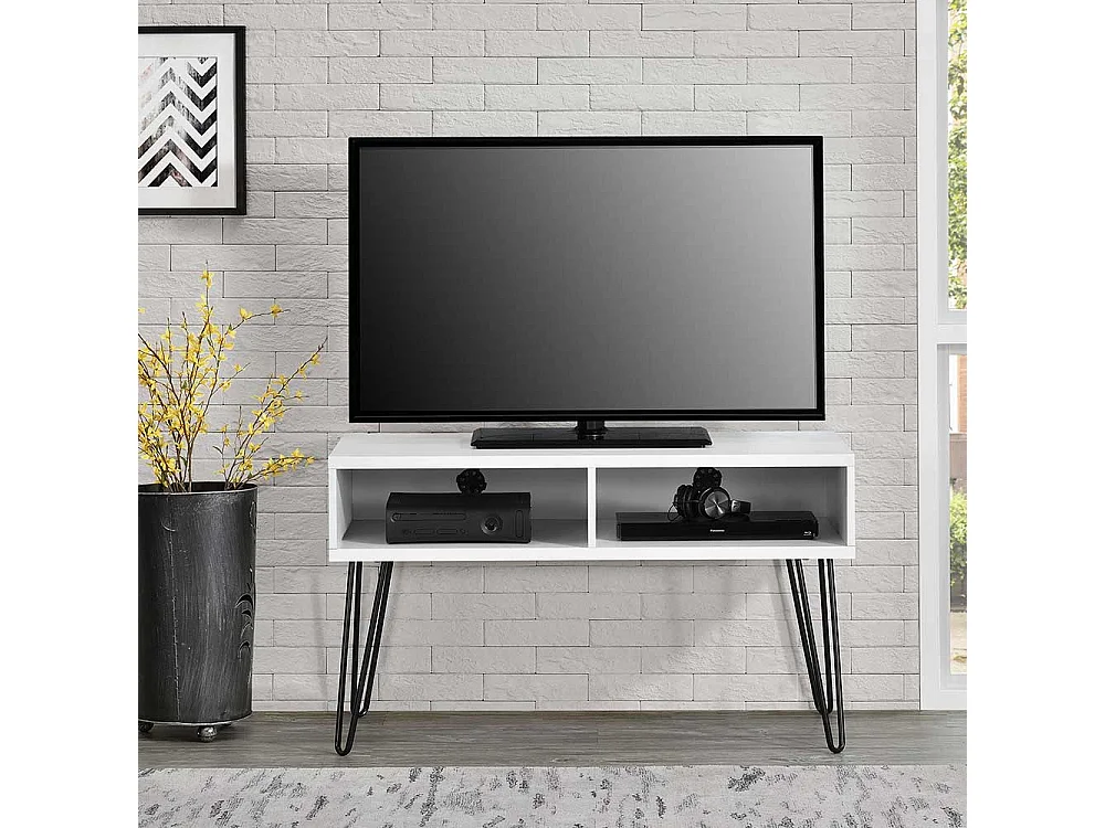 TV Phonotisch in modernem Design Metall Hairpin Gestell