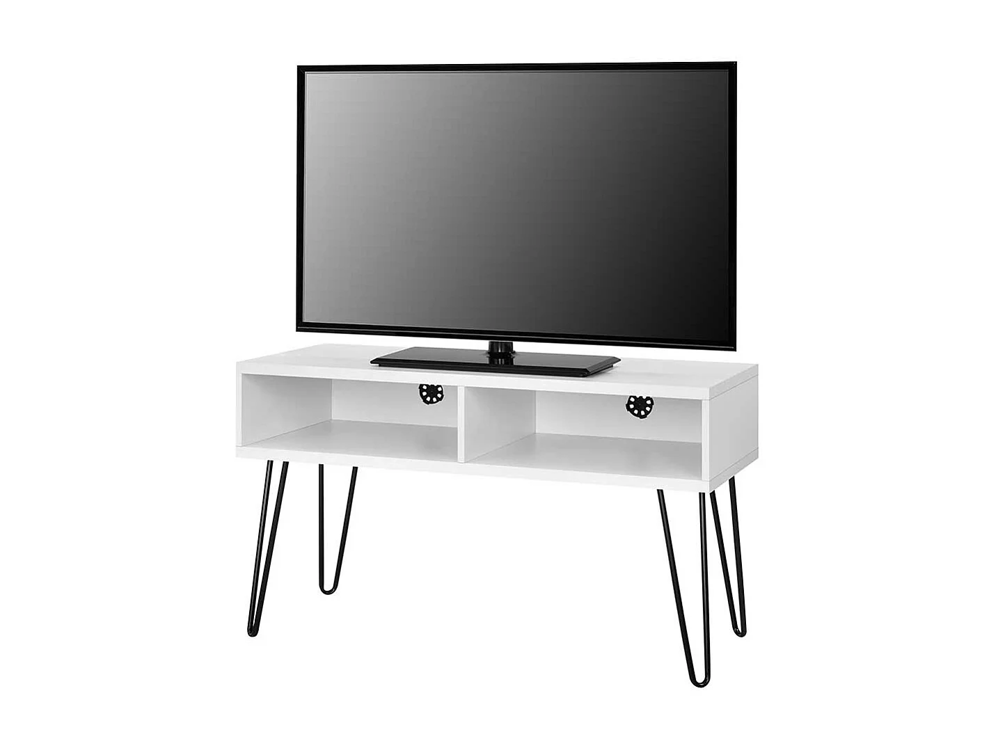 TV Phonotisch in modernem Design Metall Hairpin Gestell