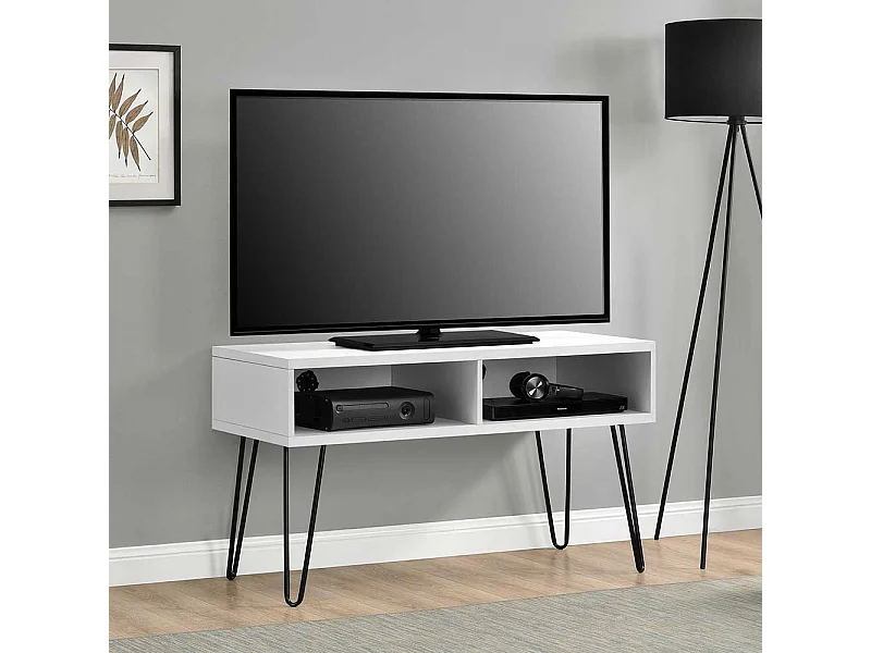 TV Phonotisch in modernem Design Metall Hairpin Gestell