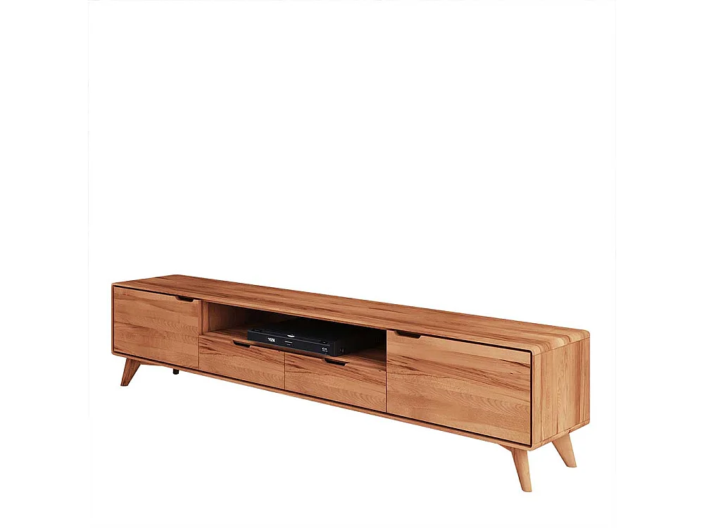 TV Lowboard aus Kernbuche Massivholz 220 cm breit