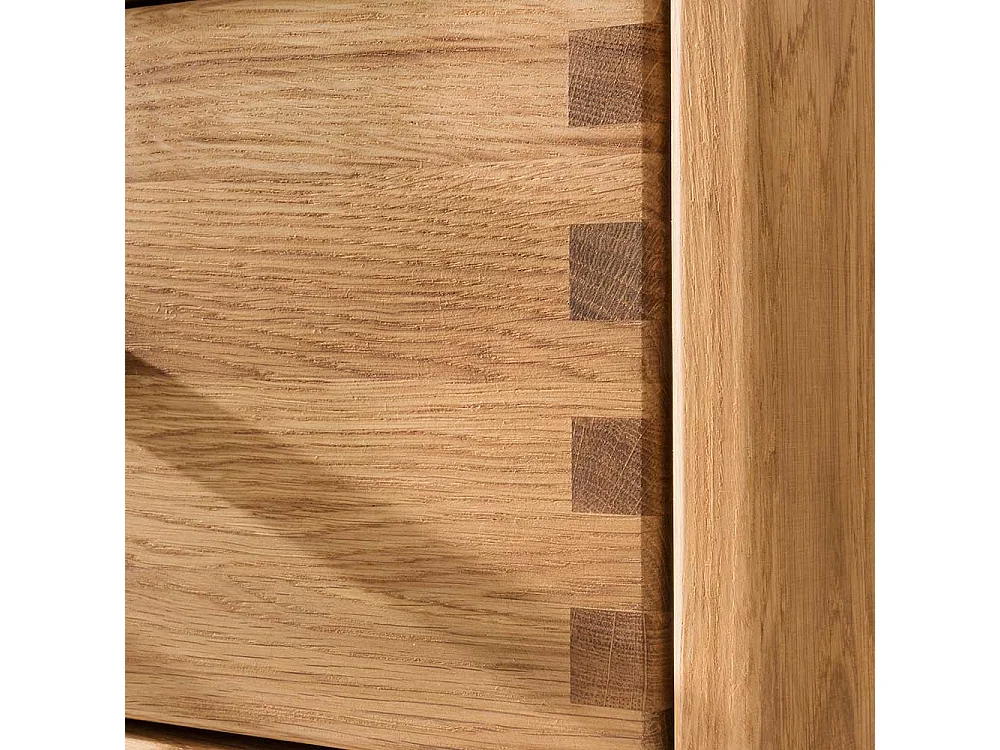 Fernsehmöbel aus Eiche Massivholz Schublade