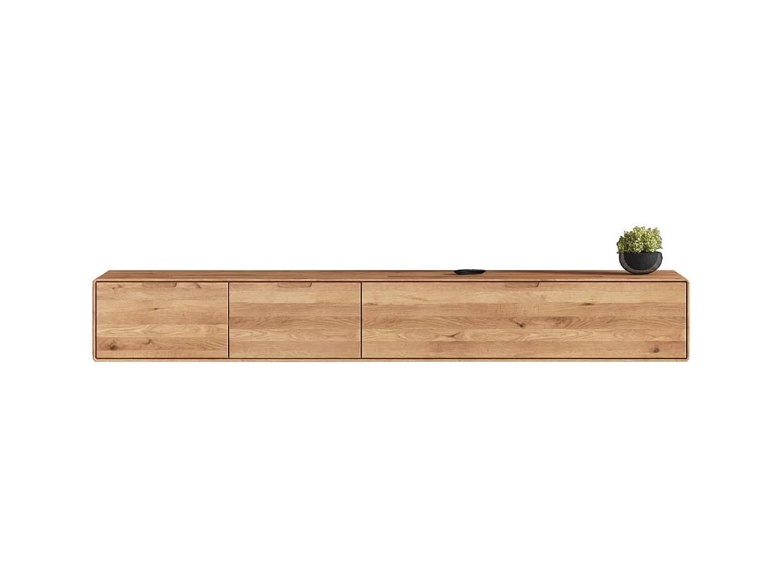 Fernsehmöbel Lowboard für die Wandmontage 220 cm breit