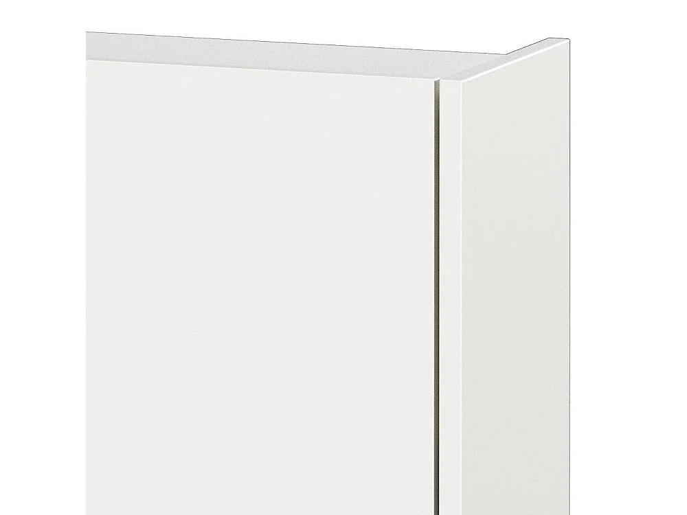 TV Schrank Fernsehschrank in Weiß für die Wandmontage