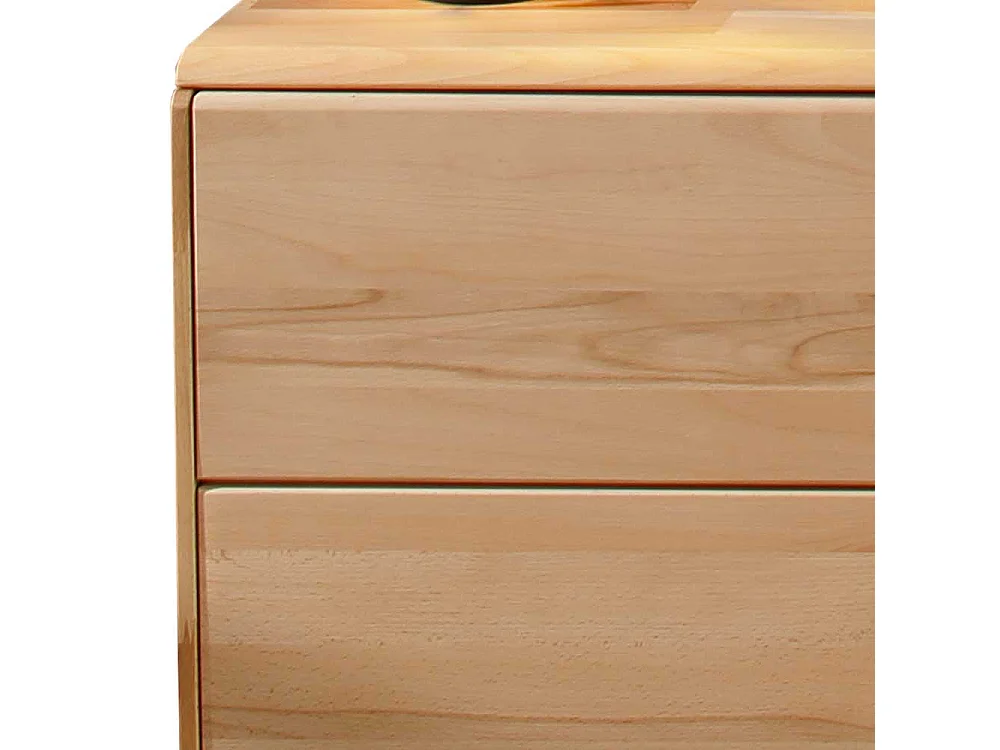 TV Lowboard Fernsehboard aus Kernbuche Massivholz mit Massivholz Oberfläche