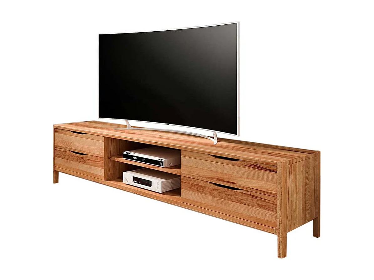 TV Board Fernsehtisch mit Schubladen und offenen Fächern