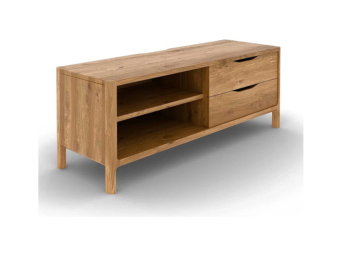 TV Lowboard Fernsehtisch mit Schubladen und offenen Fächern