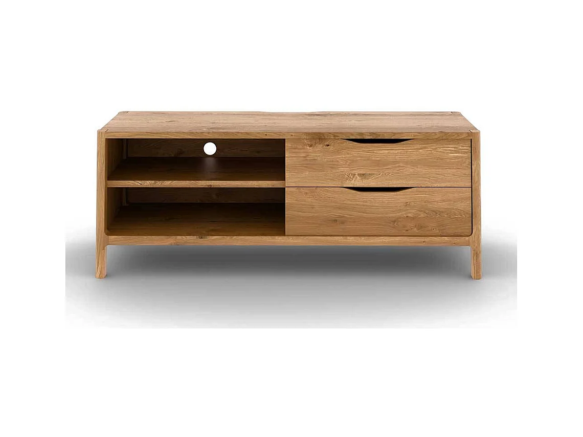 TV Lowboard Fernsehtisch mit Schubladen und offenen Fächern