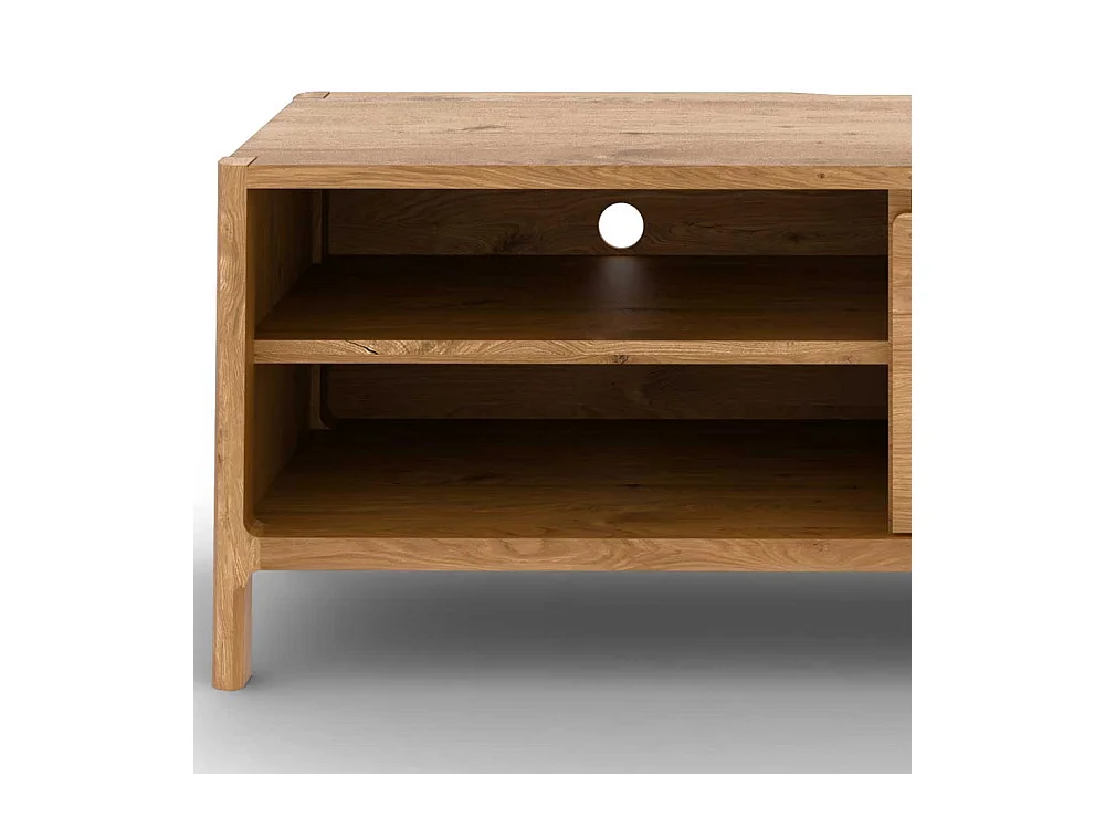 TV Lowboard Fernsehtisch mit Schubladen und offenen Fächern