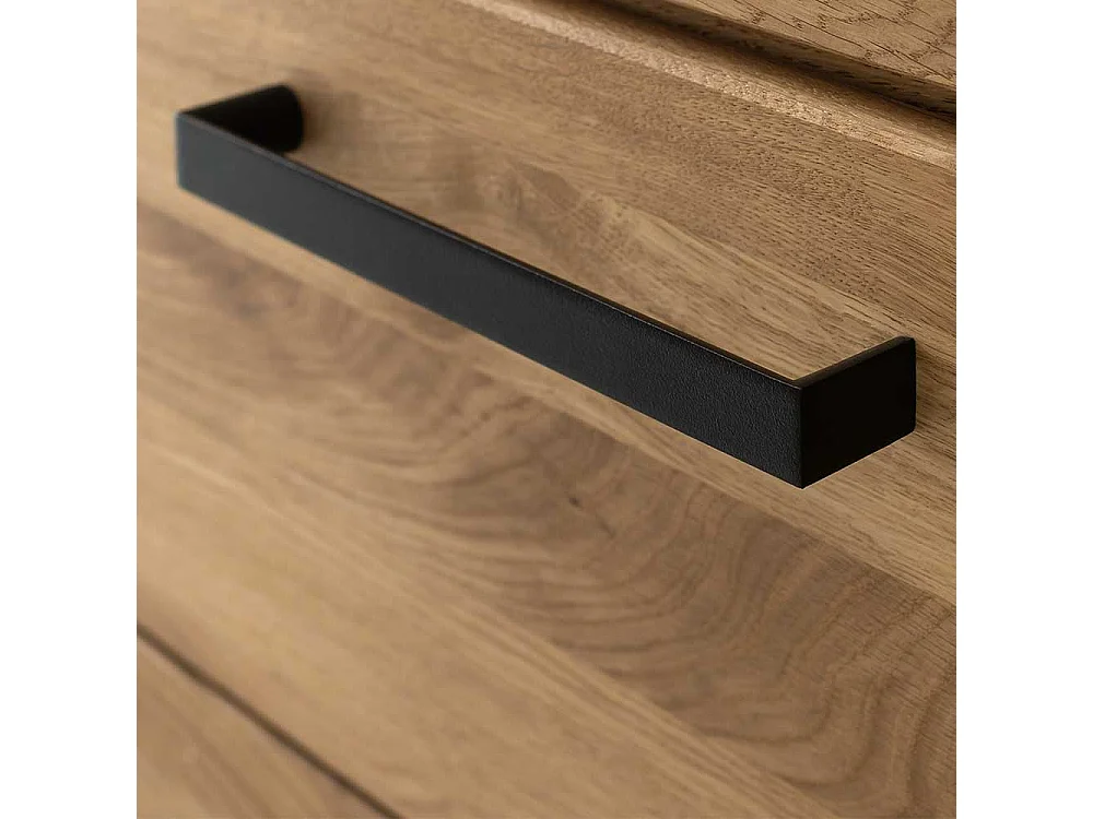 TV Lowboard Lowboard in Wildeichefarben mit Schubladen