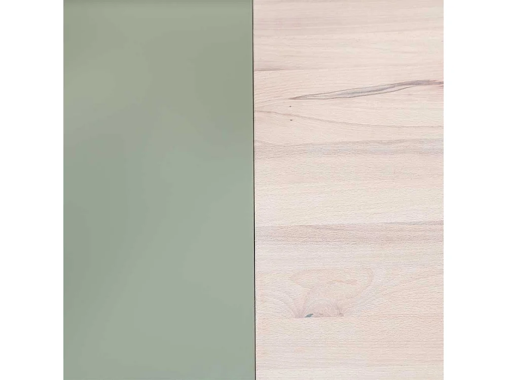 Fernseh Unterschrank in Beton Grau und Buche hell 260 cm breit