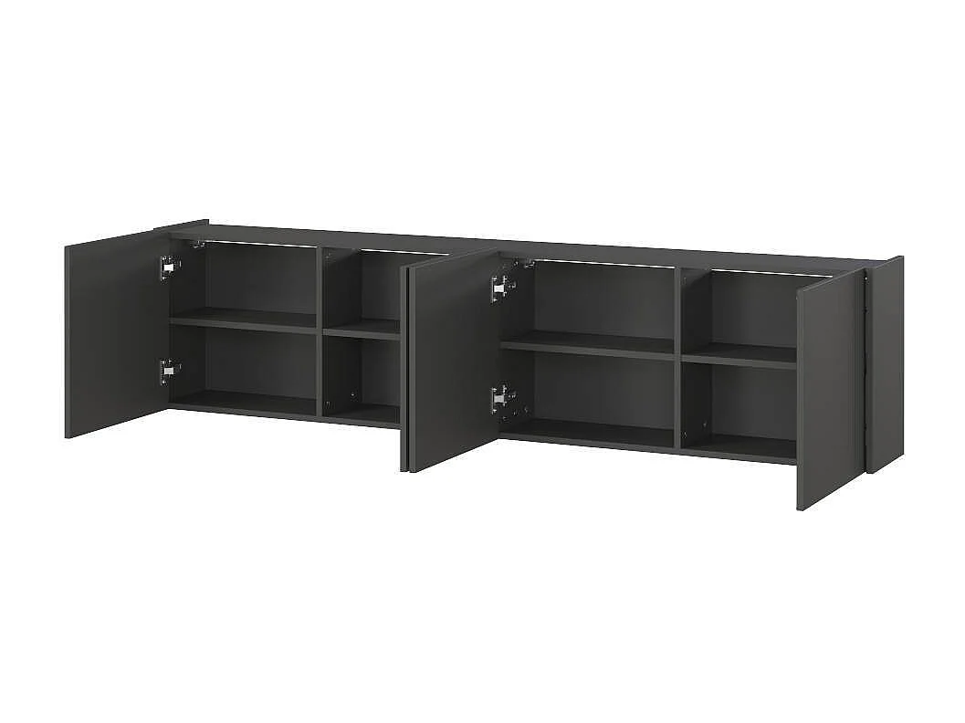 TV Board Fernsehboard für die Wandmontage mit Türen