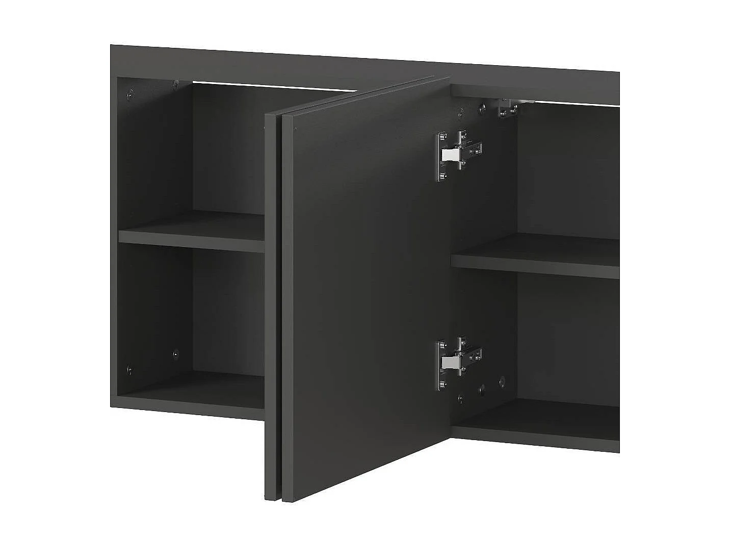 TV Board Fernsehboard für die Wandmontage mit Türen