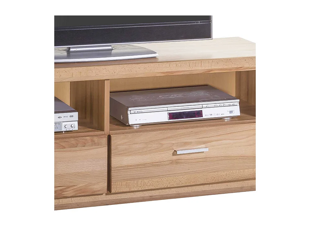 Fernsehmöbel aus Kernbuche teilmassiv modern