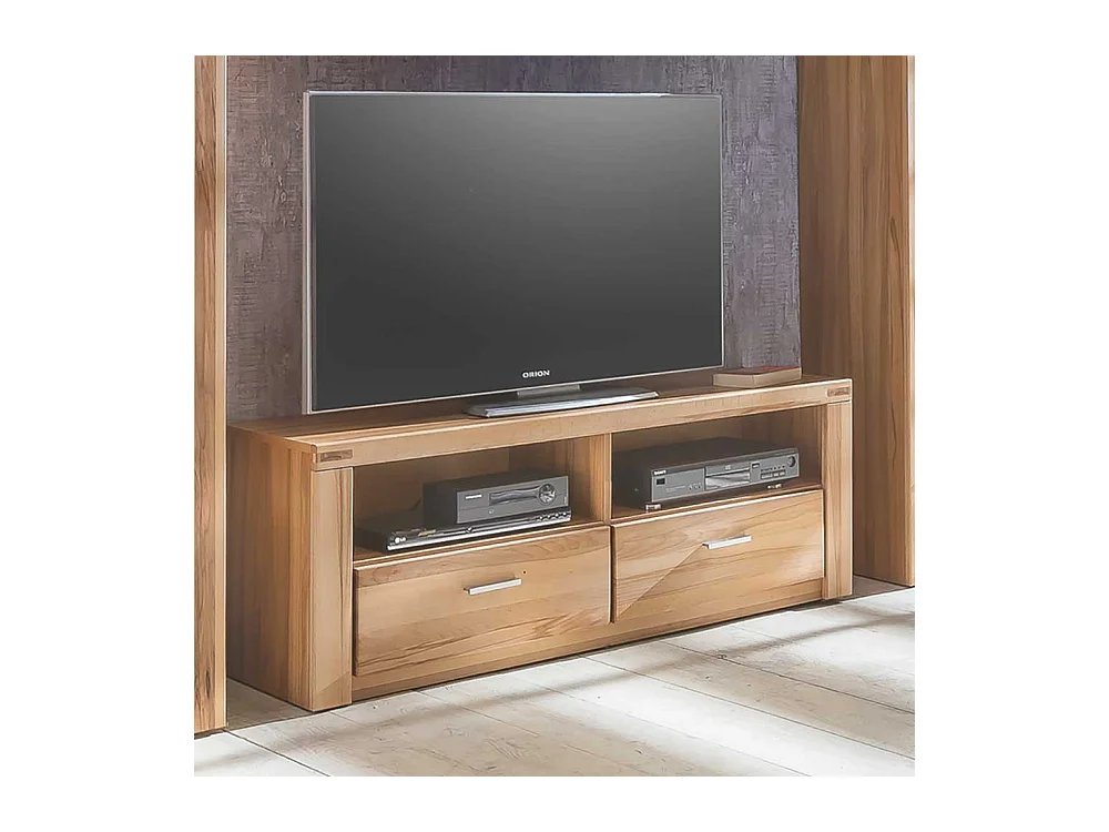 Fernsehmöbel aus Kernbuche teilmassiv modern