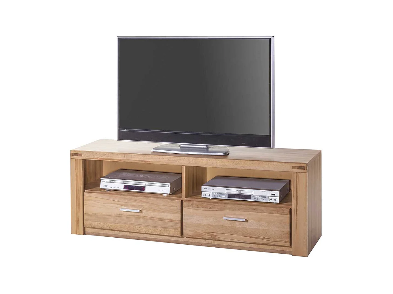 Fernsehmöbel aus Kernbuche teilmassiv modern