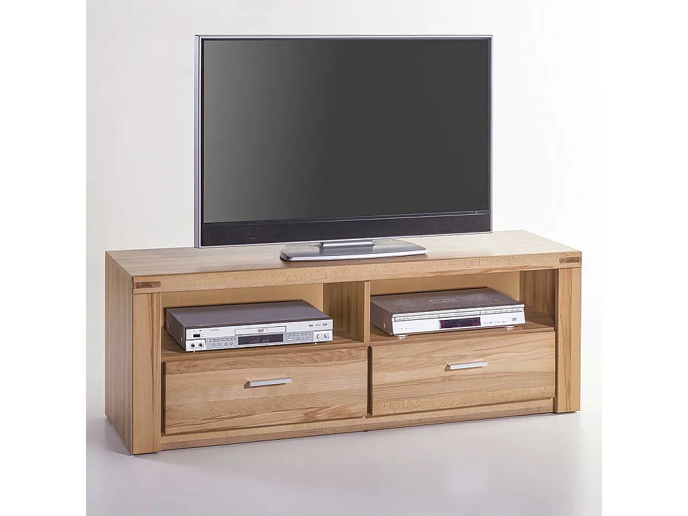 Fernsehmöbel aus Kernbuche teilmassiv modern