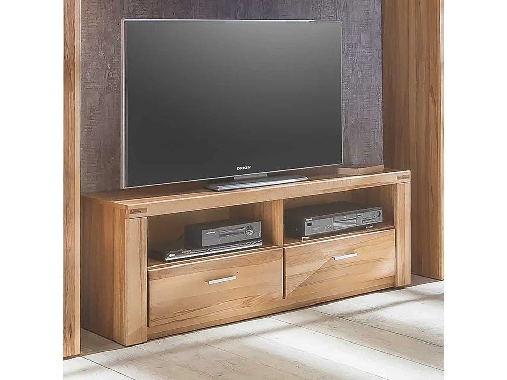 Fernsehmöbel aus Kernbuche teilmassiv modern