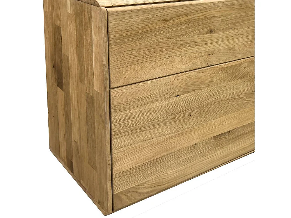 TV Lowboard Lowboard aus Wildeiche Massivholz mit einer Tür