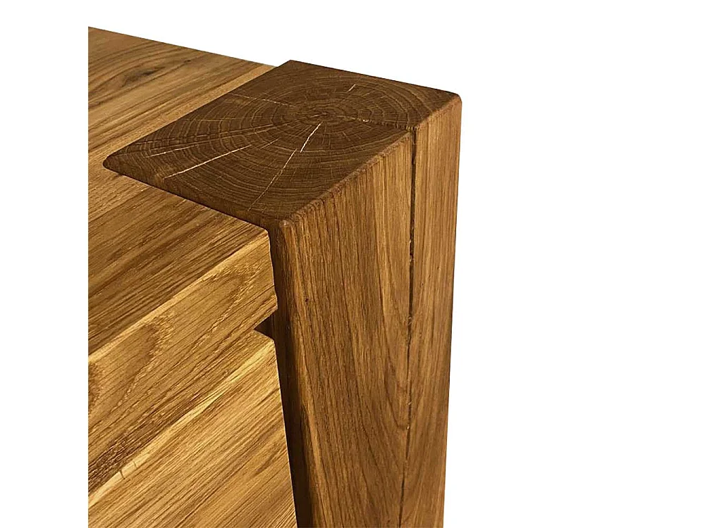 TV Board in Wildeichefarben 160 cm breit