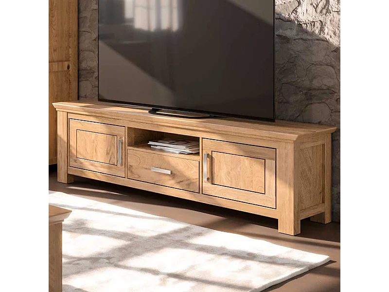 TV Board Fernsehboard mit Türen und einer Schublade