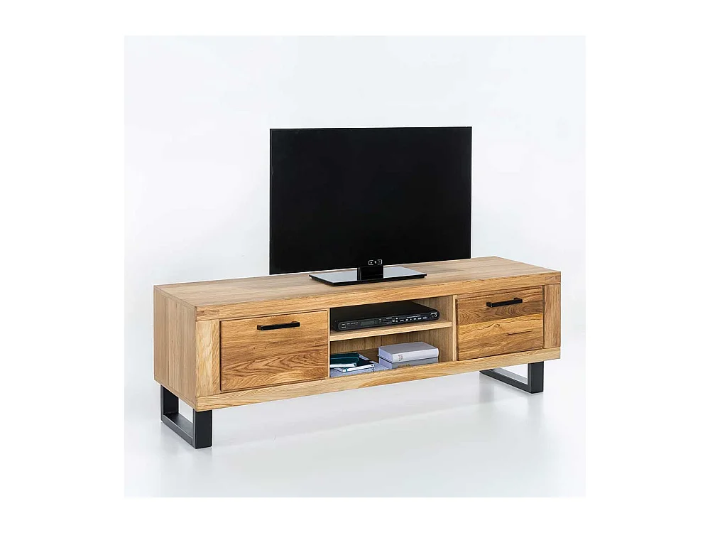 Fernsehboard aus Wildeiche teilmassiv 170 cm breit