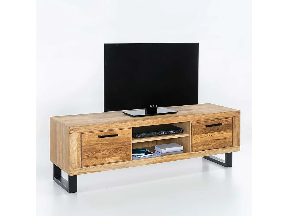 Fernsehboard aus Wildeiche teilmassiv 170 cm breit