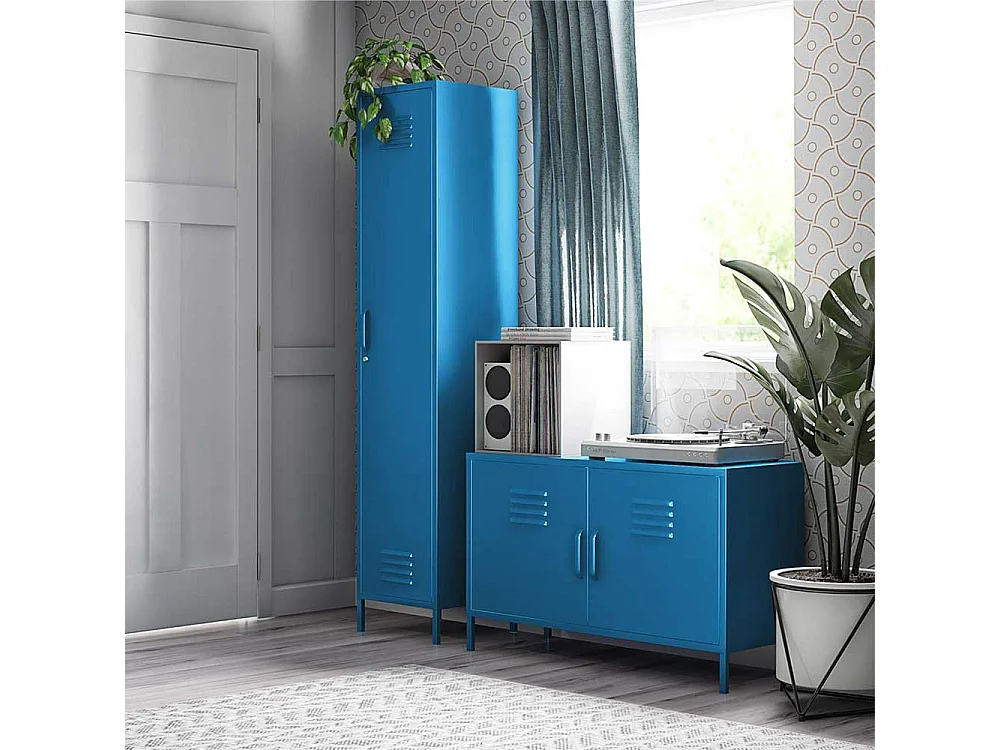 Lowboard in modernem Design Front in Spind Optik