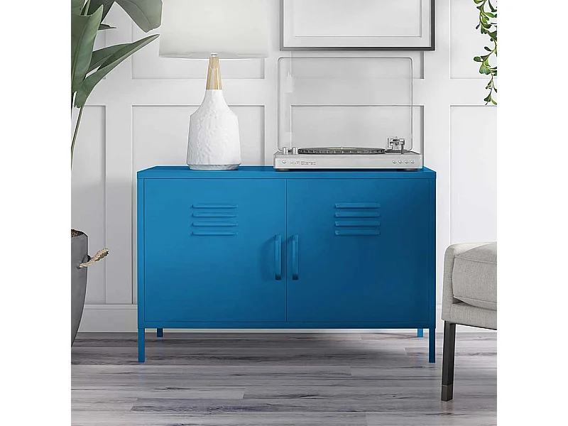 Lowboard in modernem Design Front in Spind Optik