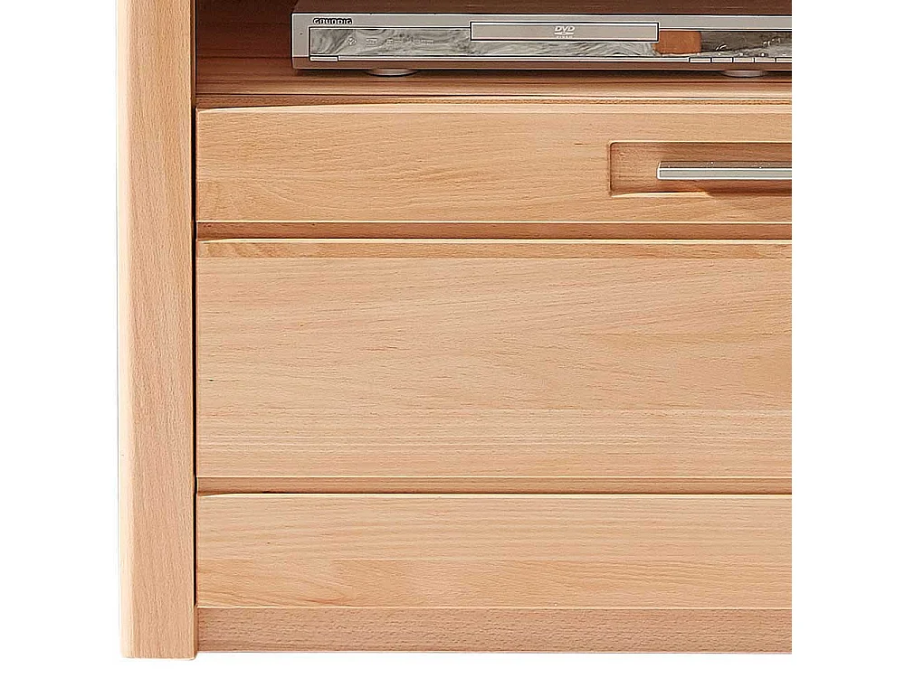 TV Phonoschrank in Kernbuchefarben 190 cm breit - 58 cm hoch