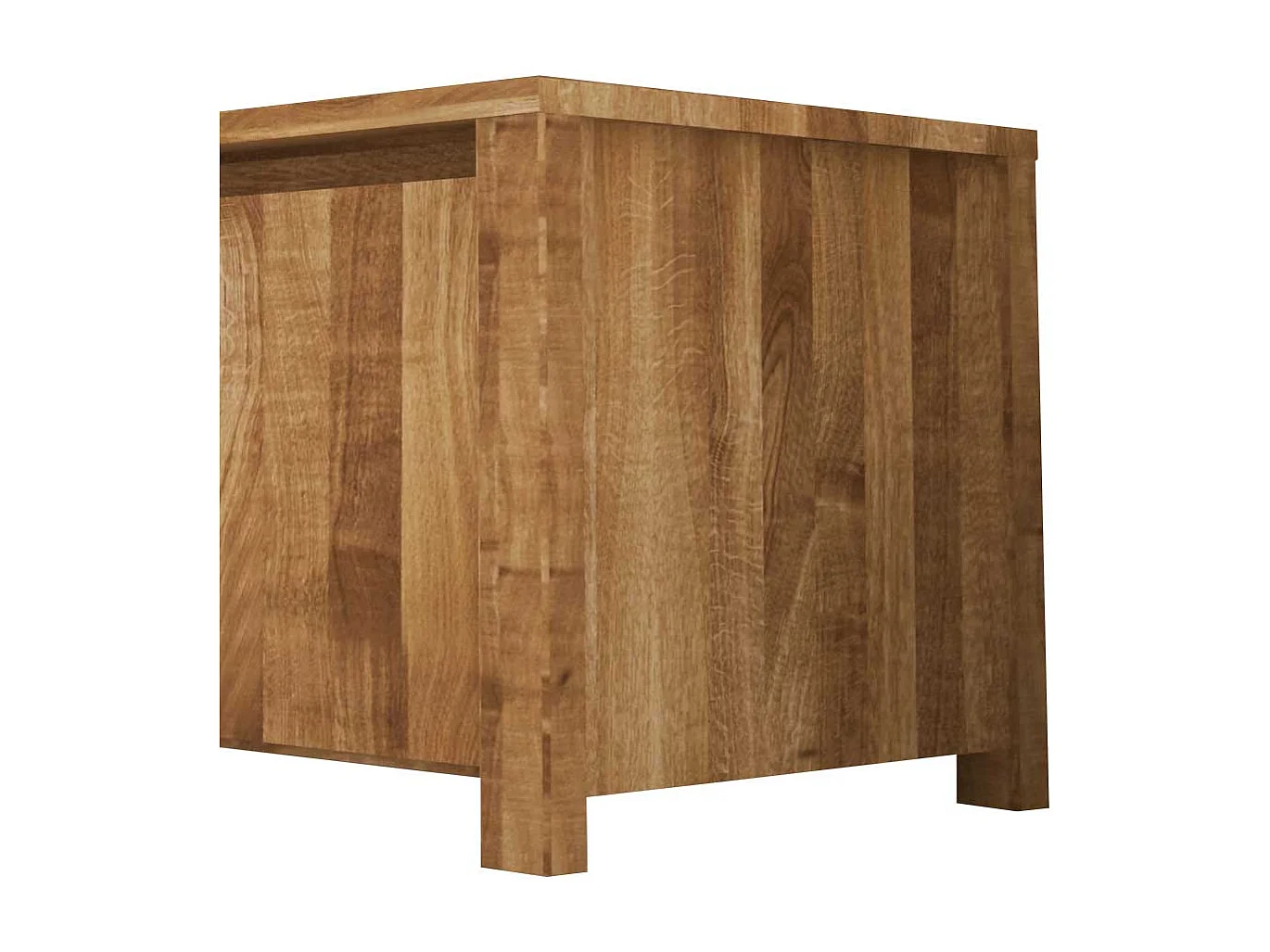 TV Board aus Wildeiche Massivholz 3 Türen