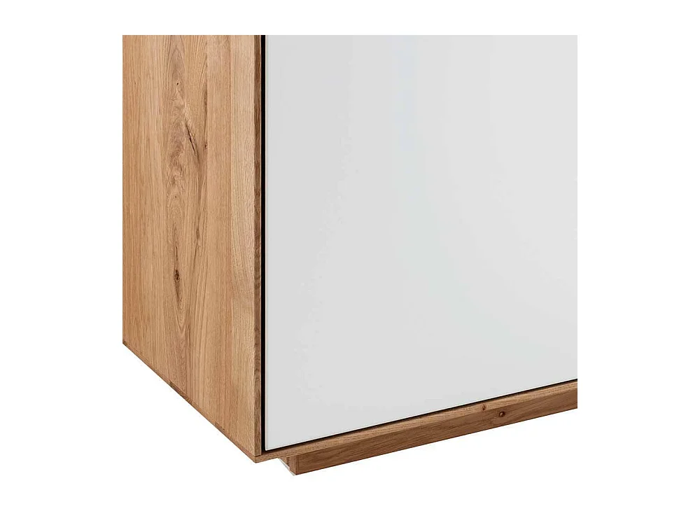 TV Lowboard Lowboard mit Türen und einem offenen Gerätefach