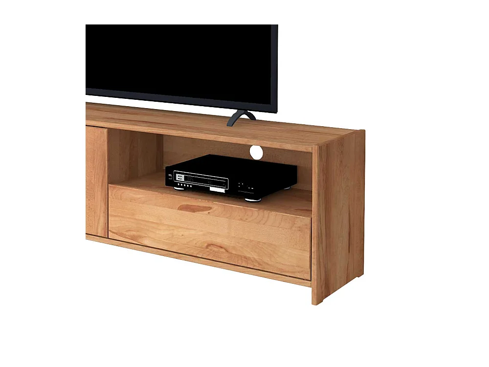 TV Board aus Kernbuche Massivholz 190 cm