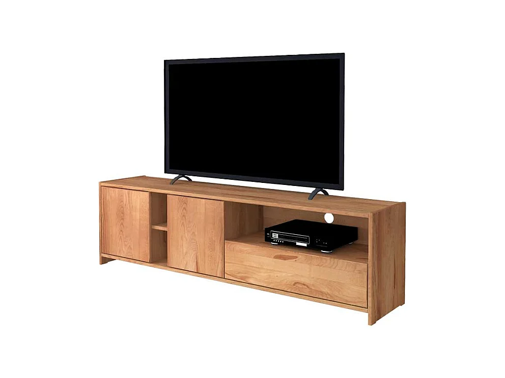 TV Board aus Kernbuche Massivholz 190 cm