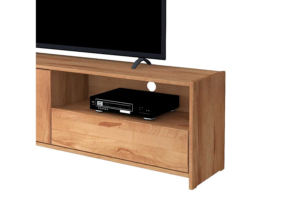 TV Board aus Kernbuche Massivholz 190 cm