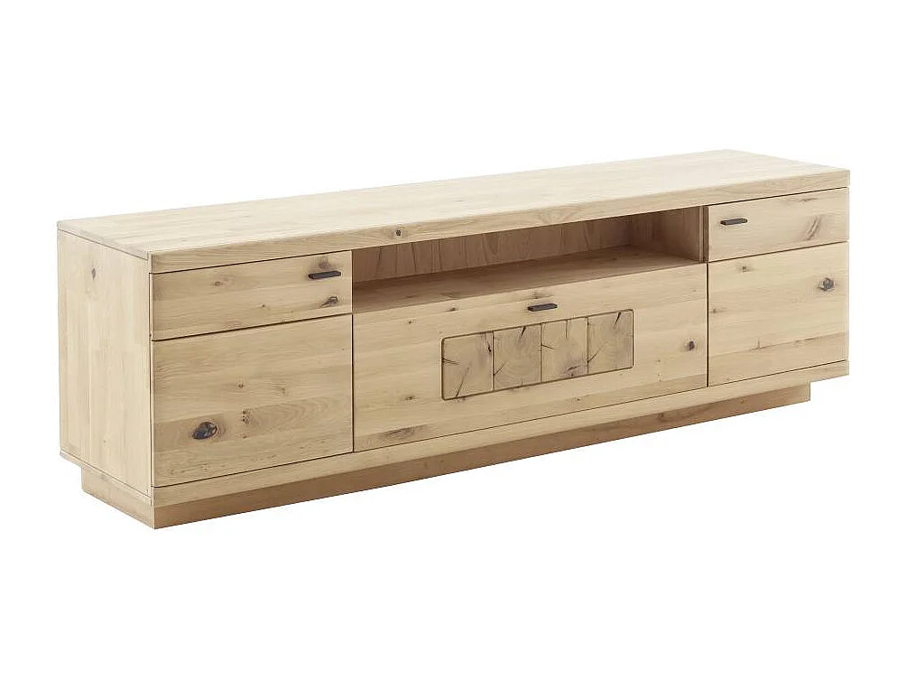 TV Lowboard Phonomöbel aus Massivholz in modernem Design