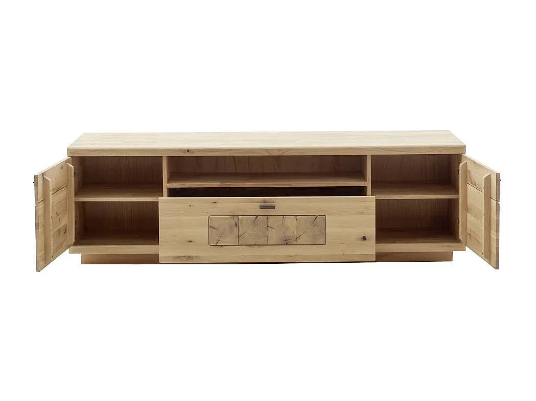 TV Lowboard Phonomöbel aus Massivholz in modernem Design