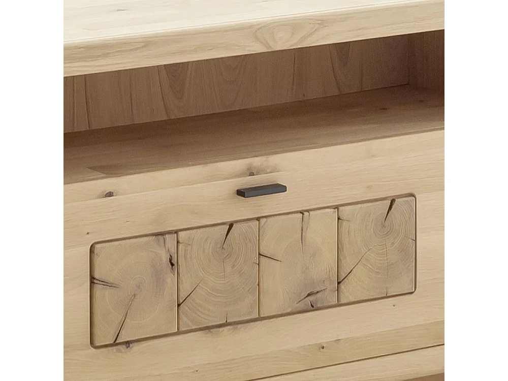 TV Lowboard Phonomöbel aus Massivholz in modernem Design