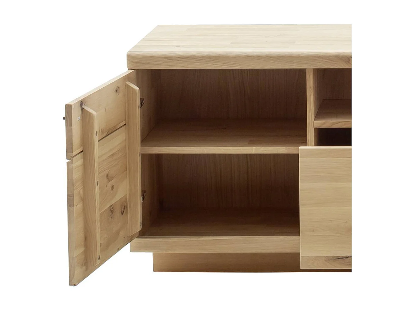 TV Lowboard Phonomöbel aus Massivholz in modernem Design